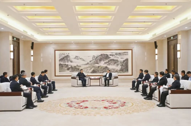 中核集團、中國石油、中國華能等多家能源央企與內蒙古自治區及包頭市高層互動